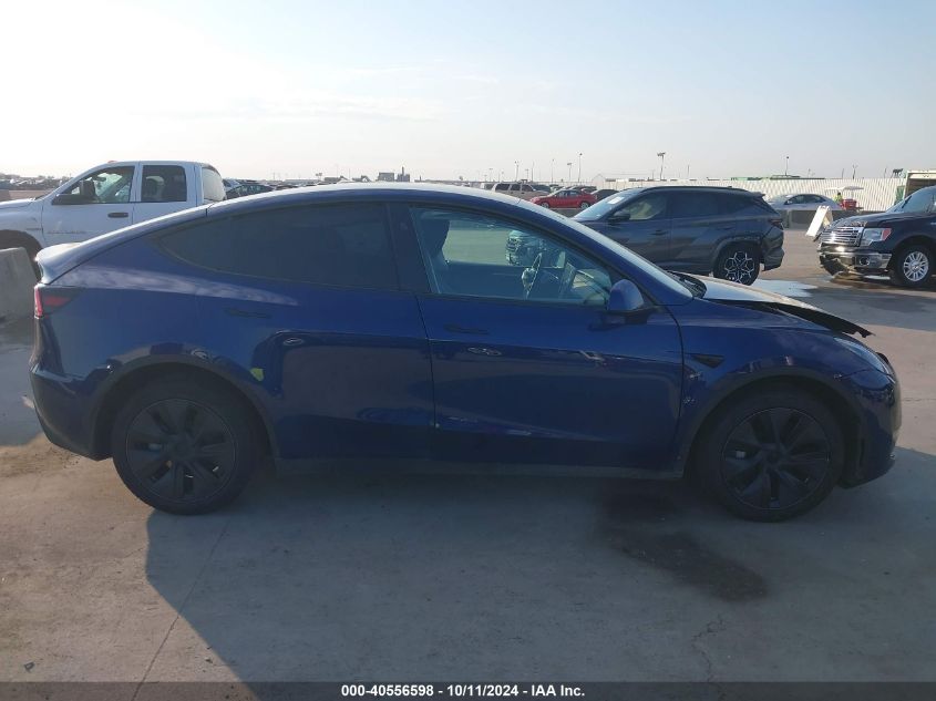 2024 Tesla Model Y Long Range Dual Motor All-Wheel Drive VIN: 7SAYGDEE5RA302893 Lot: 40556598