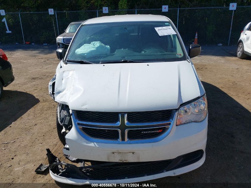 2016 Dodge Grand Caravan Se VIN: 2C4RDGBG9GR252277 Lot: 40556678