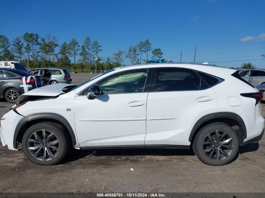 2016 Lexus Nx 200T/Base/F Sport VIN: JTJYARBZ5G2047228 Lot: 40556701