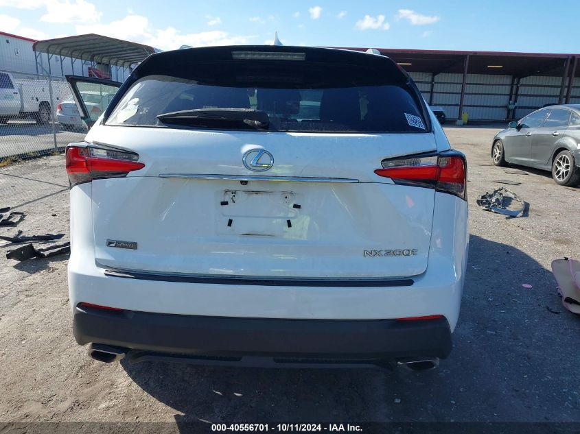 2016 Lexus Nx 200T/Base/F Sport VIN: JTJYARBZ5G2047228 Lot: 40556701