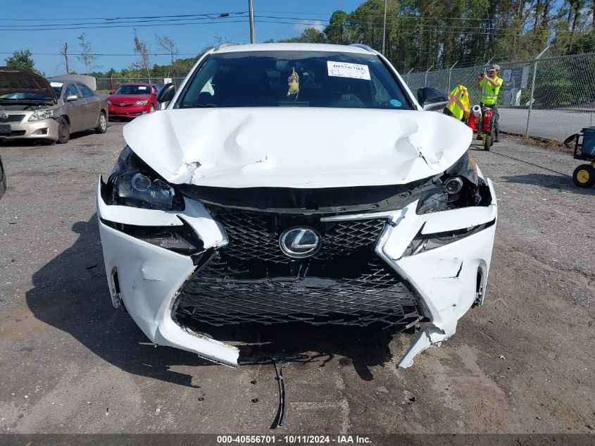 2016 Lexus Nx 200T/Base/F Sport VIN: JTJYARBZ5G2047228 Lot: 40556701