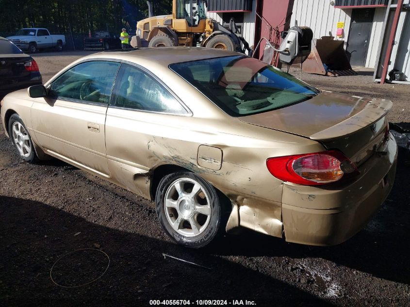 2003 Toyota Camry Solara Sle V6 VIN: 2T1CF28PX3C602665 Lot: 40556704