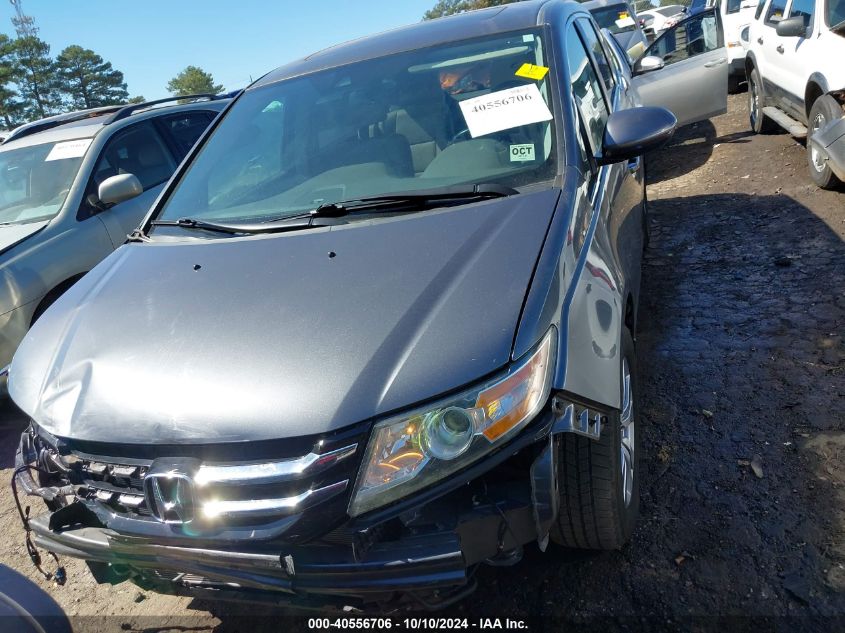 5FNRL5H65EB122737 2014 Honda Odyssey Ex-L