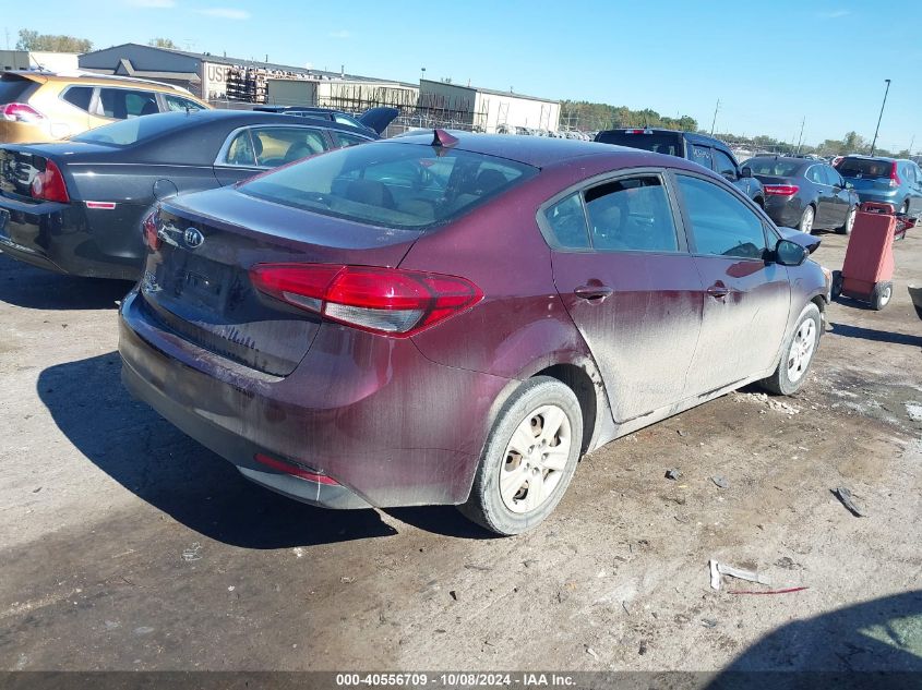 VIN 3KPFK4A76JE169861 2018 KIA FORTE no.4