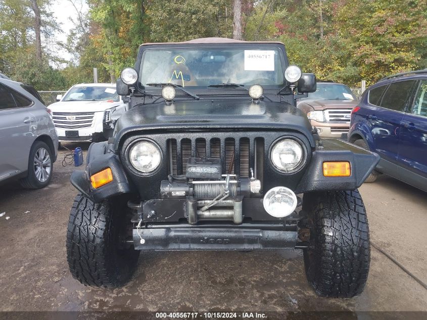 2003 Jeep Wrangler Se VIN: 1J4FA29143P331250 Lot: 40556717