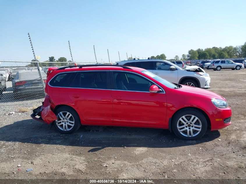 2013 Volkswagen Jetta Sportwagen 2.0L Tdi VIN: 3VWPL7AJ4DM688946 Lot: 40556736