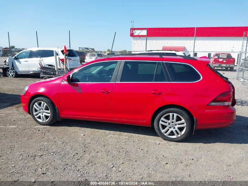 2013 VOLKSWAGEN JETTA SPORTWAGEN 2.0L TDI 3VWPL7AJ4DM688946