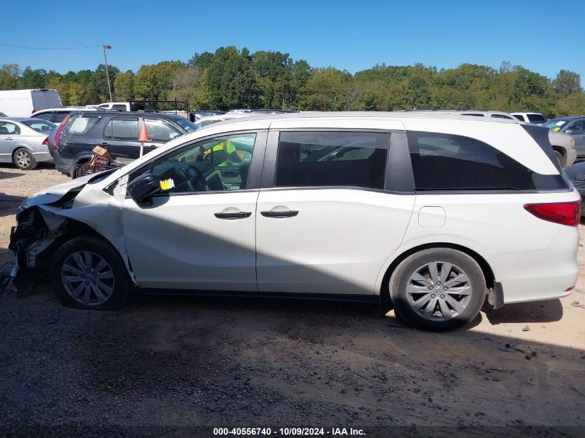 2019 Honda Odyssey Lx VIN: 5FNRL6H24KB021543 Lot: 40556740