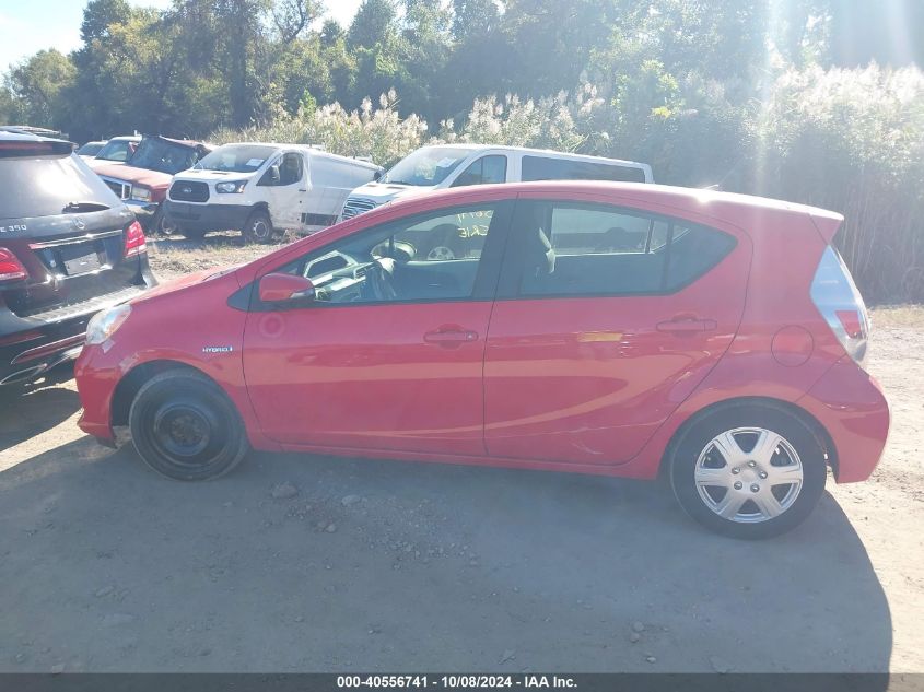 2013 Toyota Prius C Two VIN: JTDKDTB32D1049562 Lot: 40556741