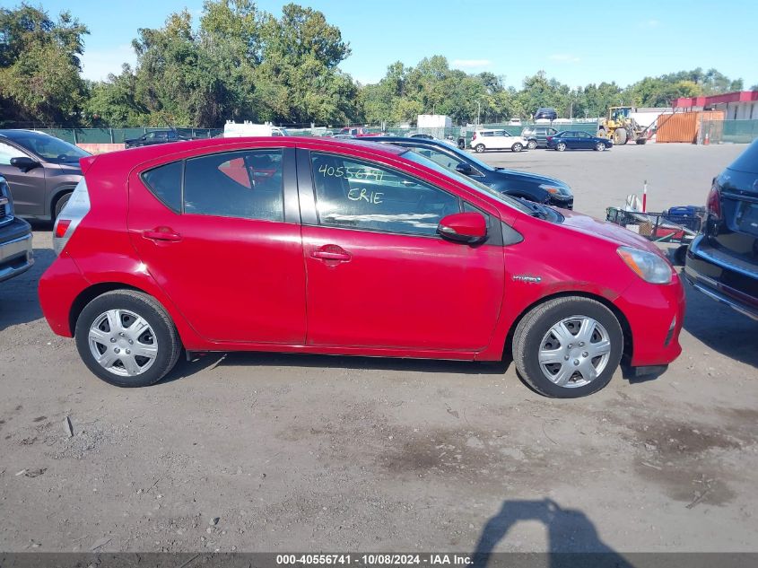 2013 Toyota Prius C Two VIN: JTDKDTB32D1049562 Lot: 40556741