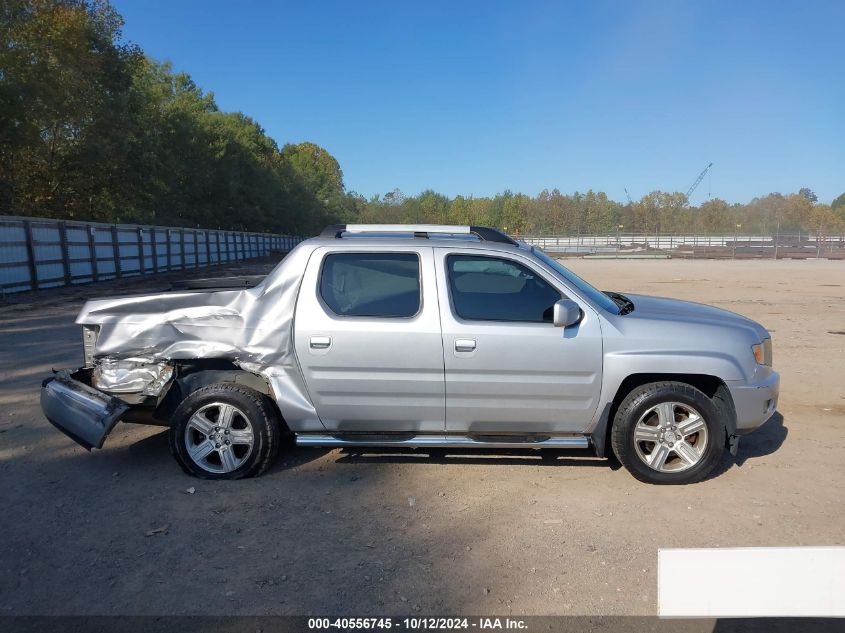 2012 Honda Ridgeline Rtl VIN: 5FPYK1F59CB451852 Lot: 40556745