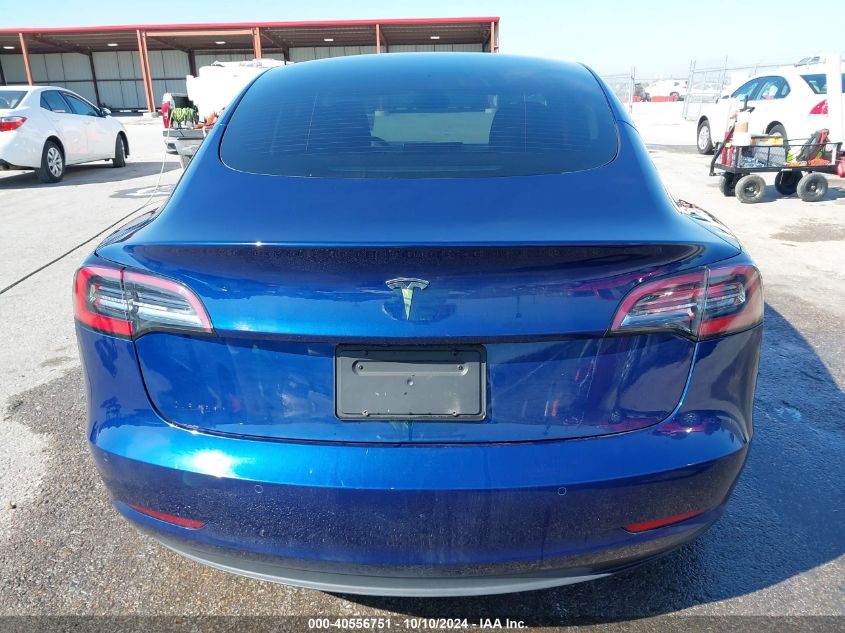 2022 Tesla Model 3 Rear-Wheel Drive VIN: 5YJ3E1EA9NF185227 Lot: 40556751