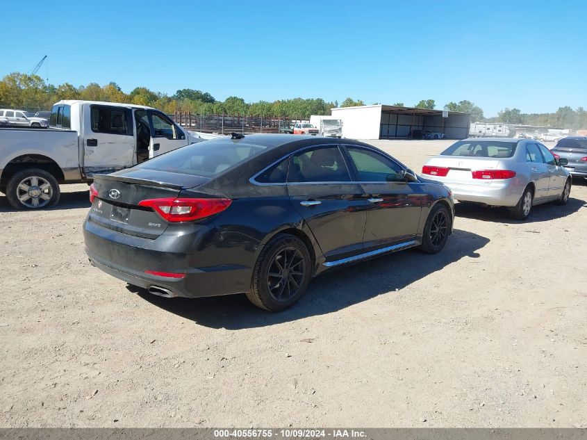 VIN 5NPE34AF5HH503481 2017 Hyundai Sonata, Sport no.4