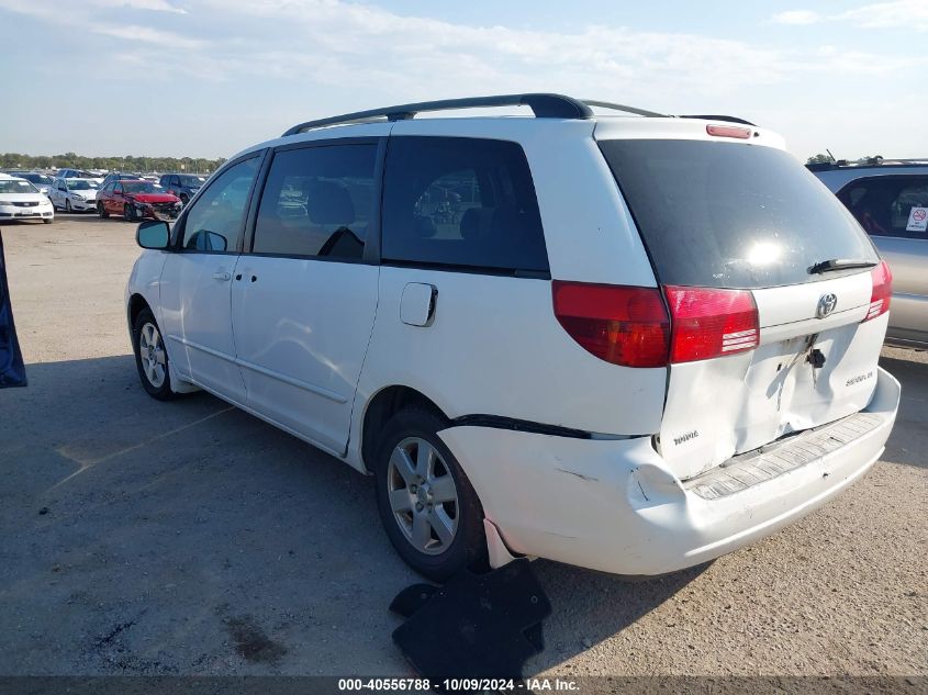 5TDZA23C65S242009 2005 Toyota Sienna Ce/Le