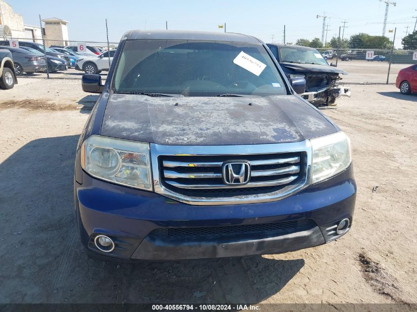 2013 Honda Pilot Ex VIN: 5FNYF4H40DB055765 Lot: 40556794