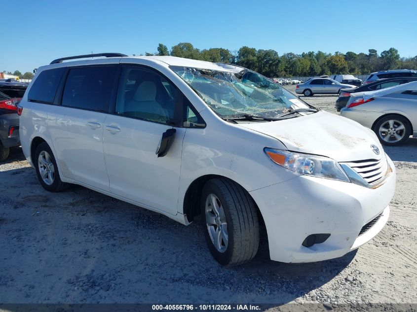 5TDKK3DC1GS759191 2016 TOYOTA SIENNA - Image 1