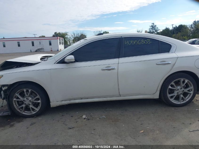 2012 Nissan Maxima 3.5 Sv VIN: 1N4AA5AP2CC801628 Lot: 40556803