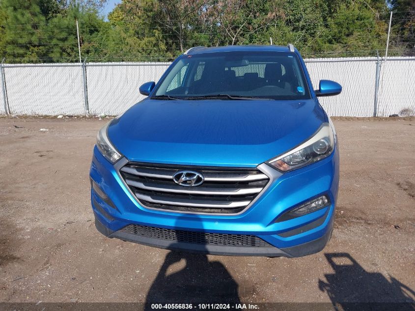 2018 Hyundai Tucson Sel VIN: KM8J33A41JU604595 Lot: 40556836