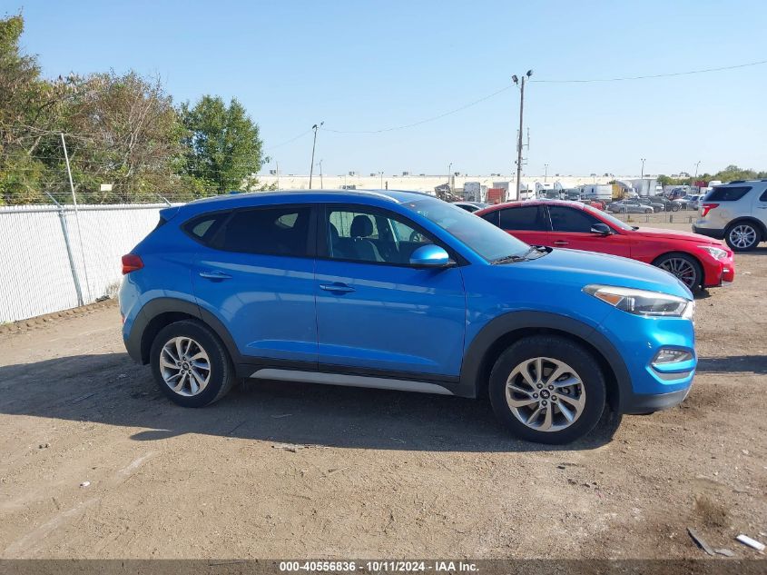 2018 Hyundai Tucson Sel VIN: KM8J33A41JU604595 Lot: 40556836