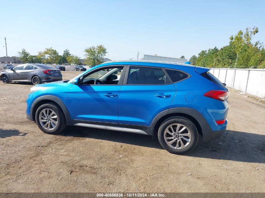 2018 Hyundai Tucson Sel VIN: KM8J33A41JU604595 Lot: 40556836