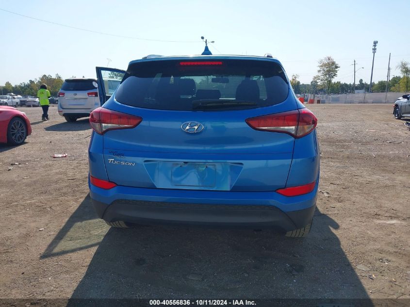 2018 Hyundai Tucson Sel VIN: KM8J33A41JU604595 Lot: 40556836