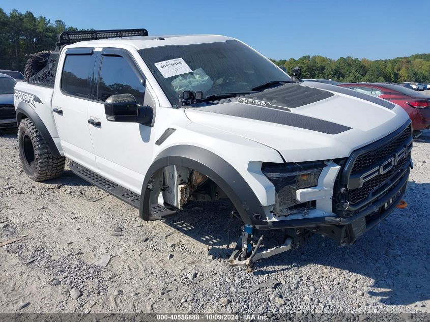 2017 Ford F-150 Raptor VIN: 1FTFW1RG2HFB66088 Lot: 40556888