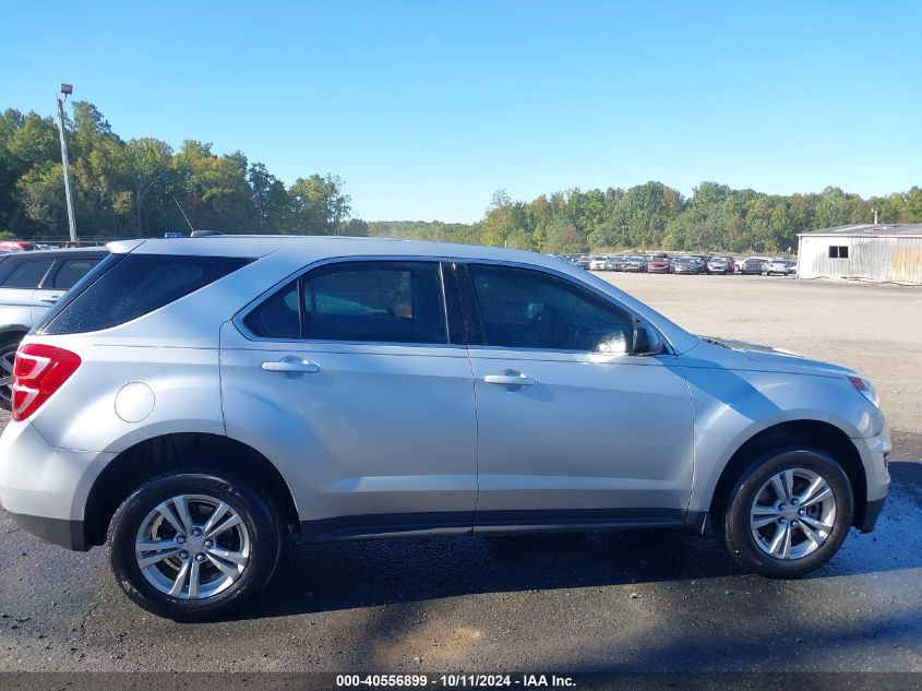 2GNALBEK1G6259722 2016 Chevrolet Equinox Ls