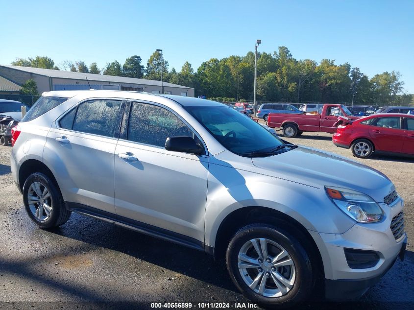 2016 CHEVROLET EQUINOX LS - 2GNALBEK1G6259722