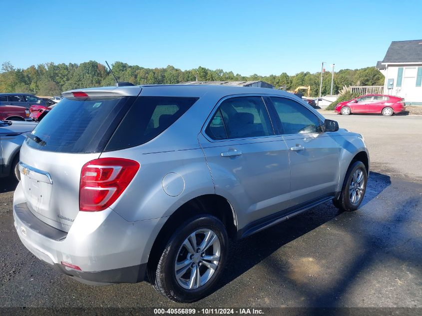 2016 CHEVROLET EQUINOX LS - 2GNALBEK1G6259722