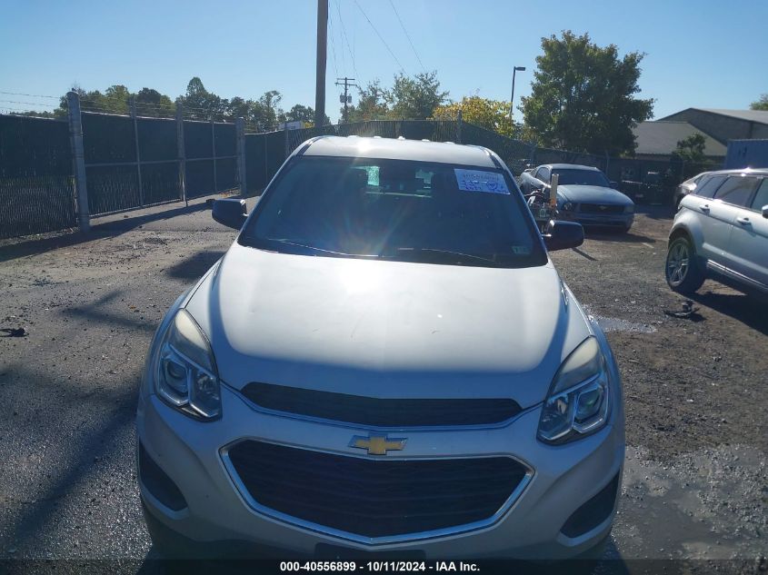 2016 CHEVROLET EQUINOX LS - 2GNALBEK1G6259722