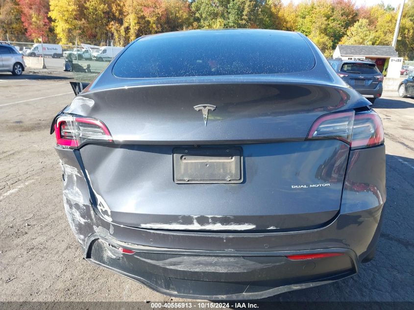 2020 Tesla Model Y Long Range Dual Motor All-Wheel Drive VIN: 5YJYGDEE0LF041762 Lot: 40556913