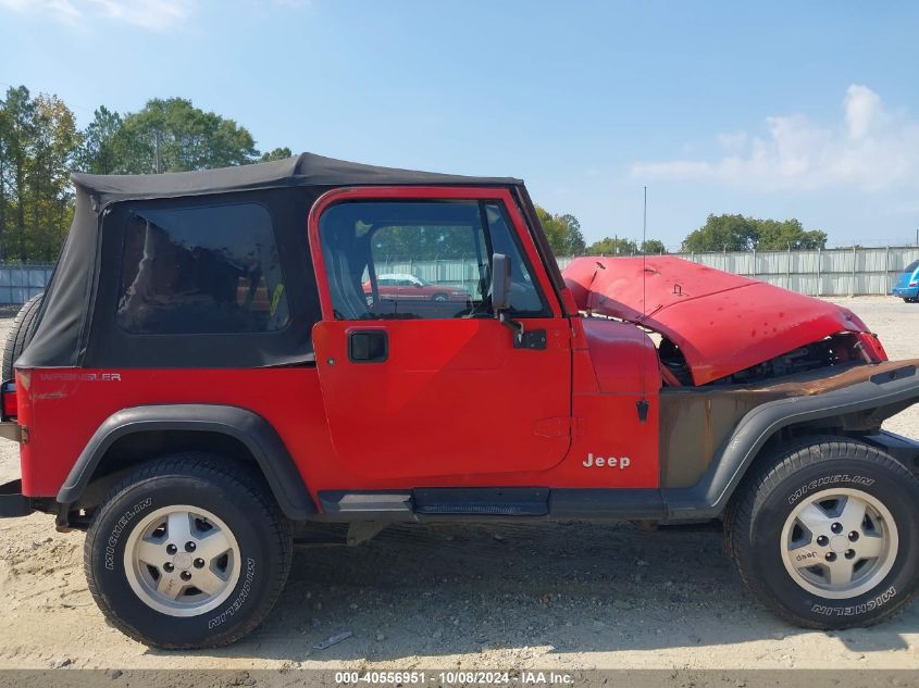 1995 Jeep Wrangler / Yj Se VIN: 1J4FY29S4SP202850 Lot: 40556951