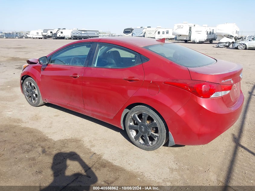 2013 HYUNDAI ELANTRA VIN: KMHDH4AE7DU588789