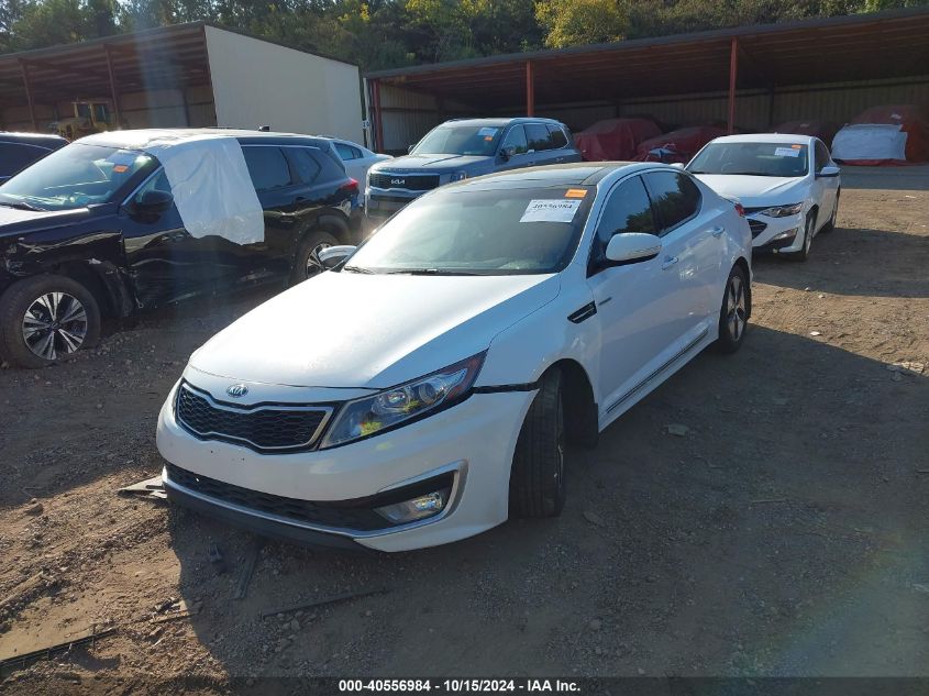 2013 Kia Optima Hybrid Ex VIN: KNAGM4AD1D5060161 Lot: 40556984