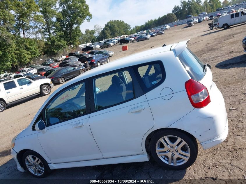 JHMGD38657S048152 2007 Honda Fit Sport