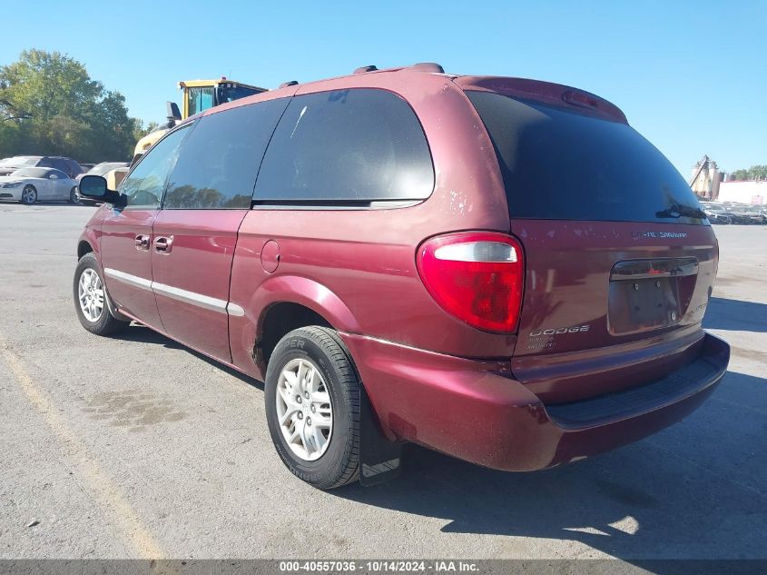 2002 Dodge Grand Caravan Sport VIN: 2B4GP44392R587729 Lot: 40557036