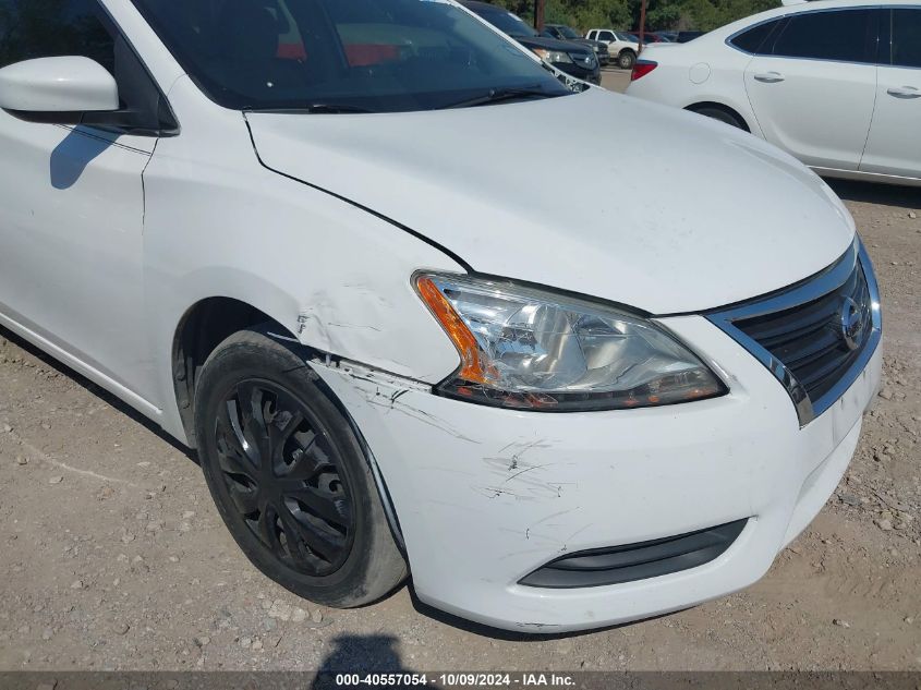 2015 Nissan Sentra S VIN: 3N1AB7AP7FY284084 Lot: 40557054