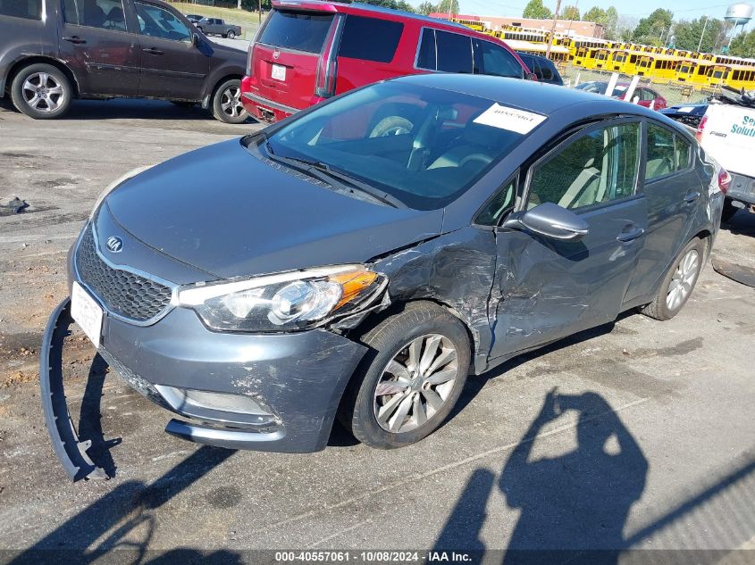 VIN KNAFX4A61G5563228 2016 KIA Forte, LX no.2