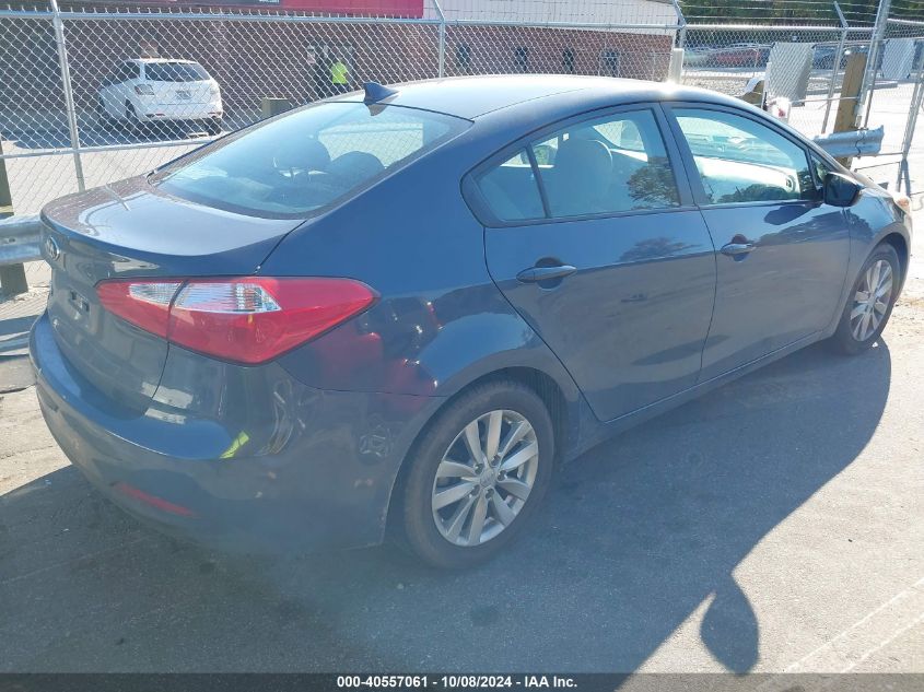 VIN KNAFX4A61G5563228 2016 KIA Forte, LX no.4