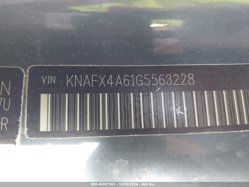 KNAFX4A61G5563228 2016 Kia Forte Lx