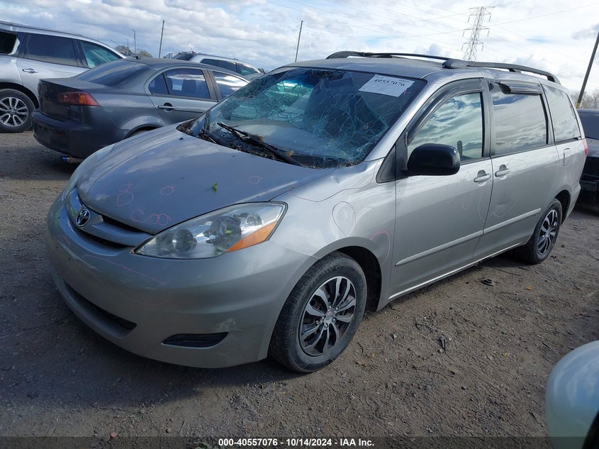 2007 TOYOTA SIENNA VIN: 5TDZK23C37S035447