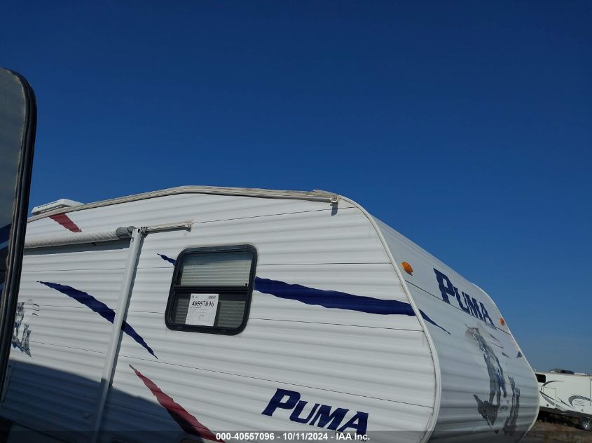 4X4FPVA227P014412 2007 Palomino By Forest R Puma Fifth Wheel Ser