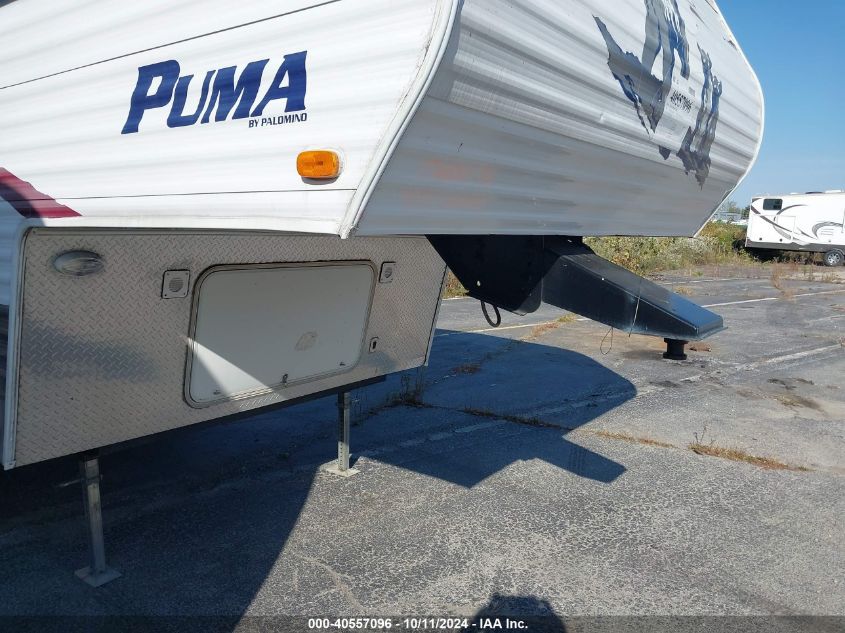 4X4FPVA227P014412 2007 Palomino By Forest R Puma Fifth Wheel Ser