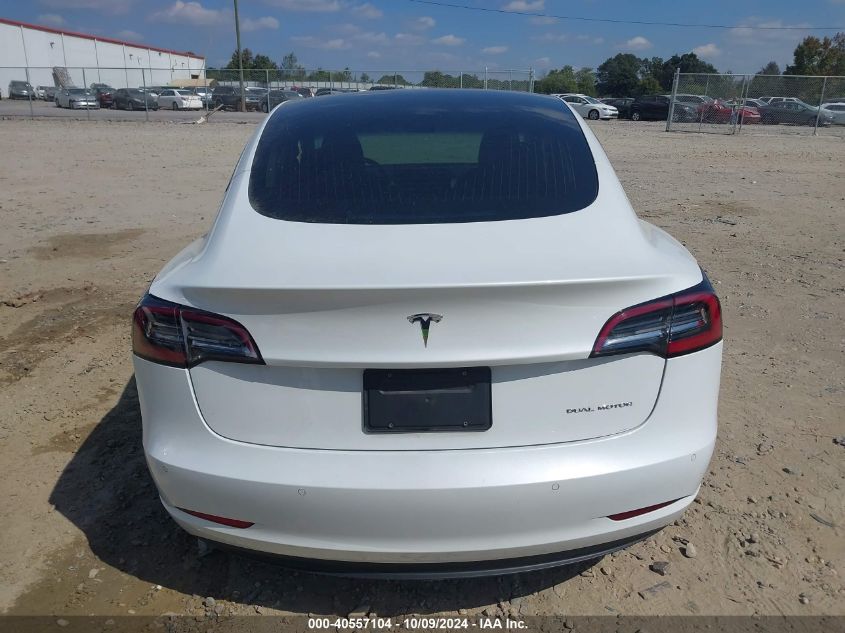 2019 Tesla Model 3 Long Range/Performance VIN: 5YJ3E1EB6KF433356 Lot: 40557104