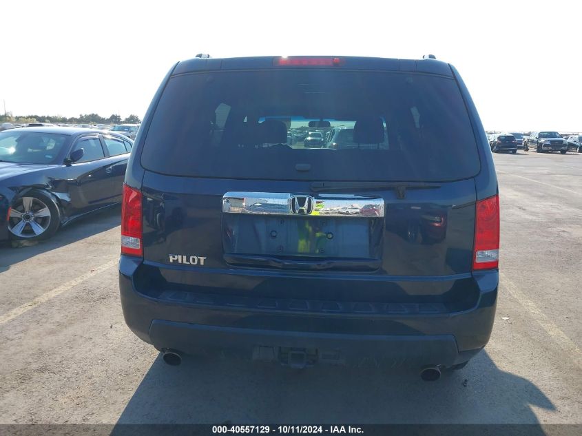 2011 Honda Pilot Ex VIN: 5FNYF3H42BB041387 Lot: 40557129