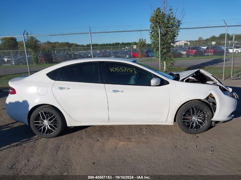 2016 Dodge Dart Sxt VIN: 1C3CDFBB9GD766576 Lot: 40557153