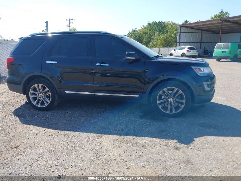 2016 Ford Explorer Limited VIN: 1FM5K7FH8GGD25742 Lot: 40557169