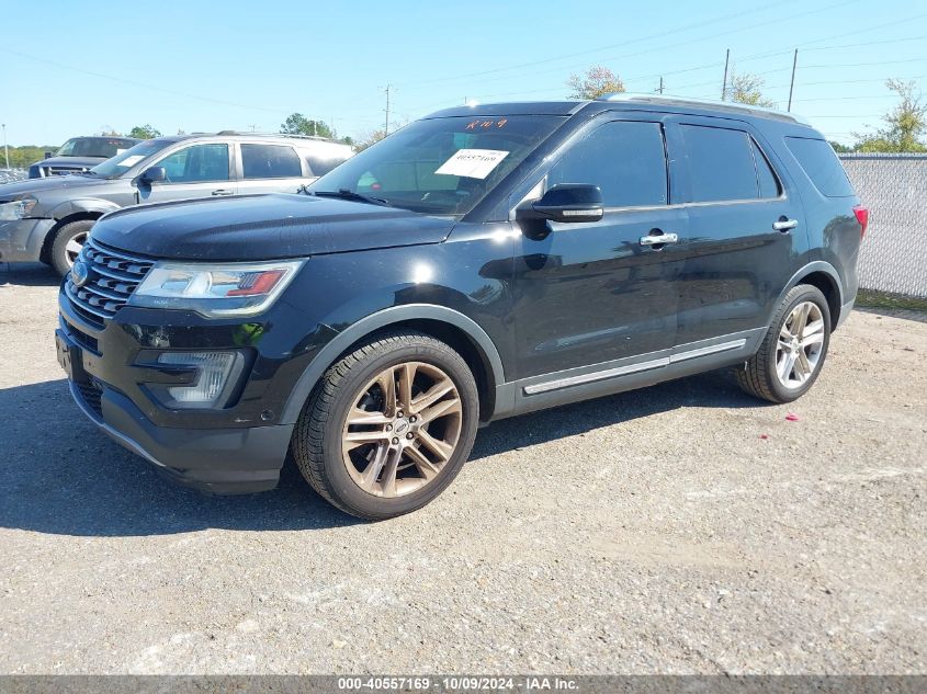 1FM5K7FH8GGD25742 2016 FORD EXPLORER - Image 2