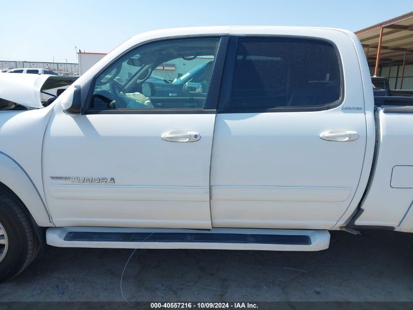 2006 Toyota Tundra Double Cab Limited VIN: 5TBDT48166S543588 Lot: 40557216