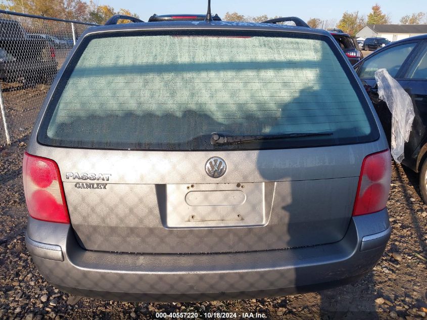 2004 Volkswagen Passat Gls VIN: WVWVD63B24E170797 Lot: 40557220